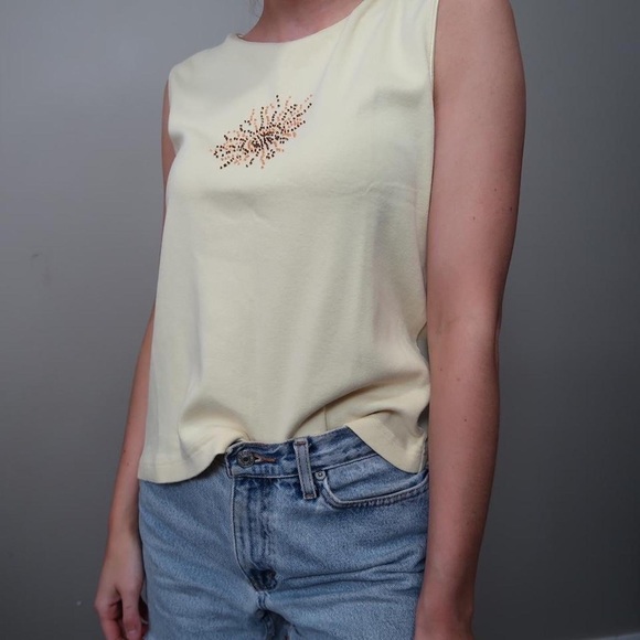 Vintage 90s summer tank top - Picture 2 of 4